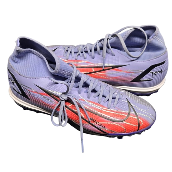 Nike Mercurial Cleats - Lavender and Crimson 6.5 - Picture 1 of 5